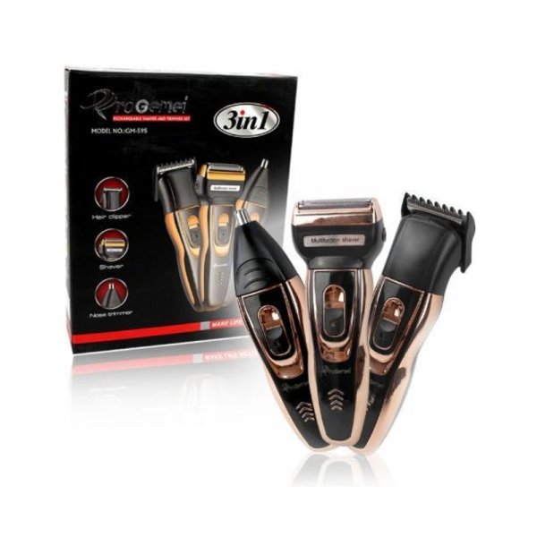 Aparat de tuns multifunctional 3 in 1 ProGemei GM 595 cutie
