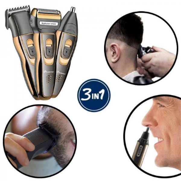Aparat de tuns multifunctional 3 in 1 ProGemei GM 595 utilizare