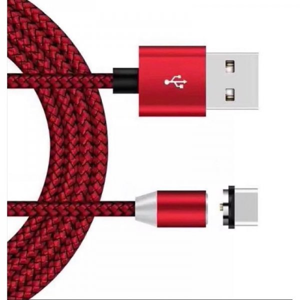 Cablu de incarcare magnetic 3 in1 usb-c