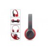 Casti bluetooth P47, 5.0EDR, cu MP3,Radio, Rosu cu negru caracteristici