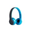 Casti bluetooth cu microfon si radio, Albastru P 47