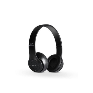 Casti bluetooth negre P47 5.0EDR