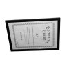 Rama foto A4, diploma, de culoare neagra lateral