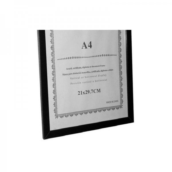 Rama foto,A4,V M FASHION, diploma, negru jos