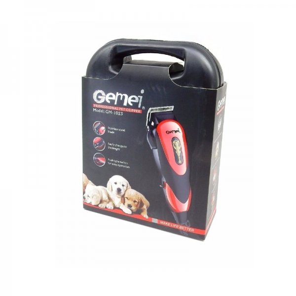 Set Masina de tuns pentru animale cu accesori incluse 1023 cutie