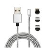 cablu de incarcare magnetic 3 in1 ucb-c-micro