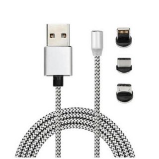 cablu de incarcare magnetic 3 in1 ucb-c-micro